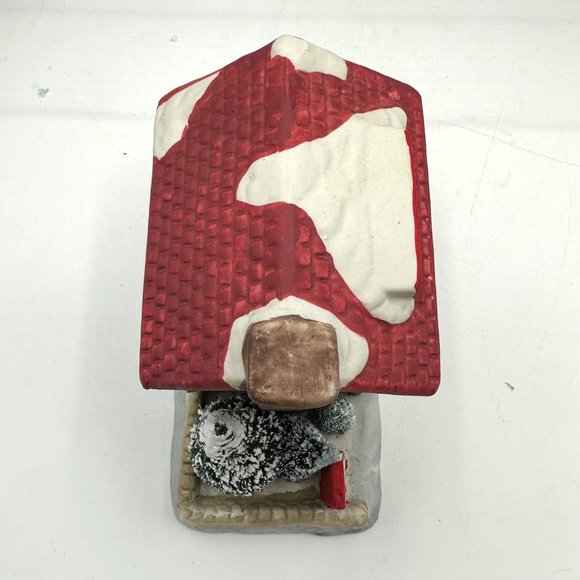 Vintage Noma Dickensville Porcelain Tree Stand Christmas Holiday Village Decor - Picture 5 of 14